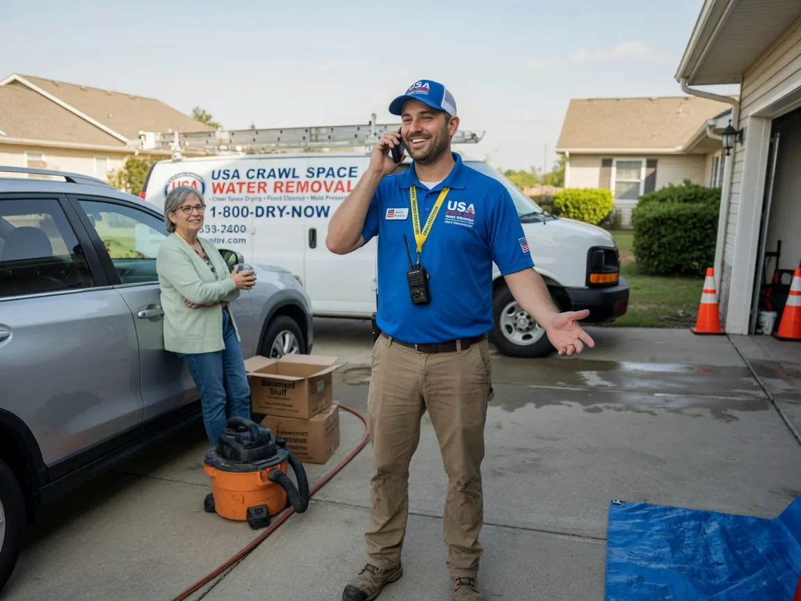 Crawl Space Water Removal Zanesfield, OH FAQs